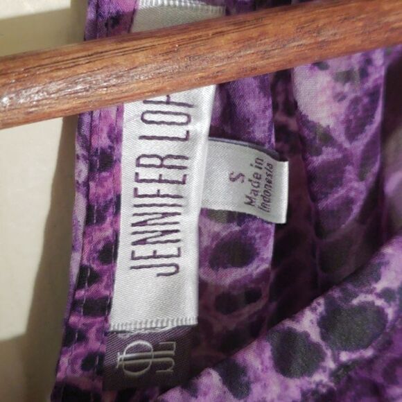 JENNIFER Lopez Purple Leopard print - Picture 4 of 4